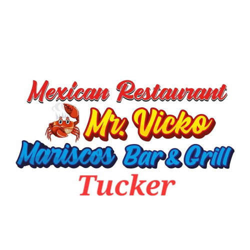 Mariscos Mr Vicko Tucker logo