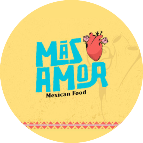 Mas amor Mexican Food logo