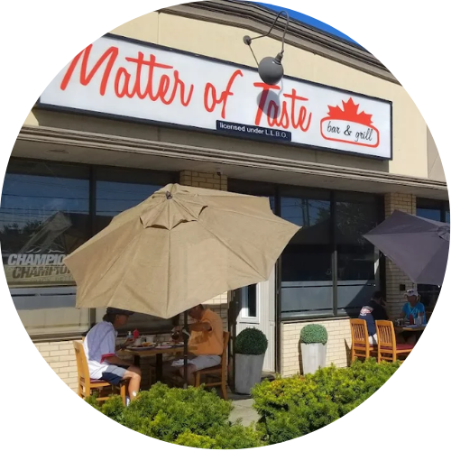 Matter of Taste logo