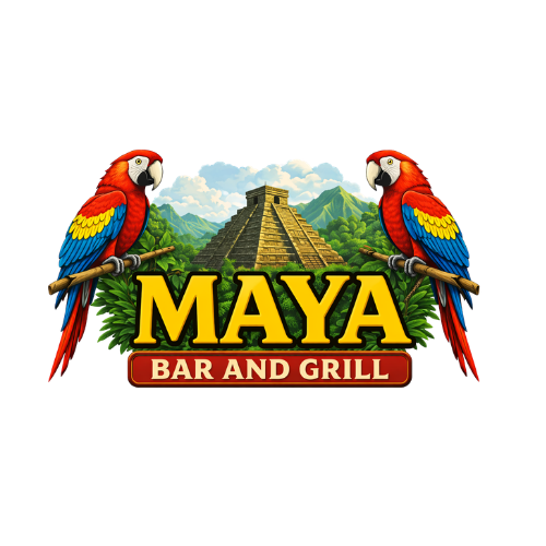 Maya bar & grill logo