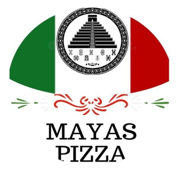 mayas pizza logo