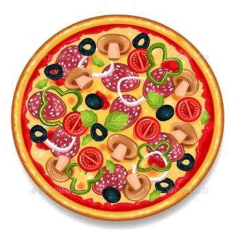 McAdams Pizza On The Go logo