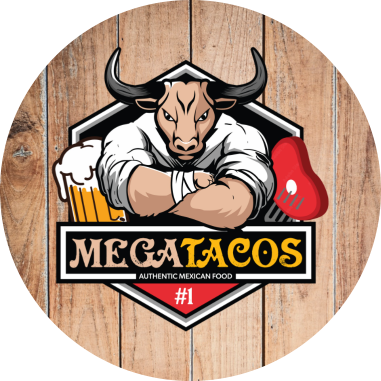 Mega Tacos #1 logo