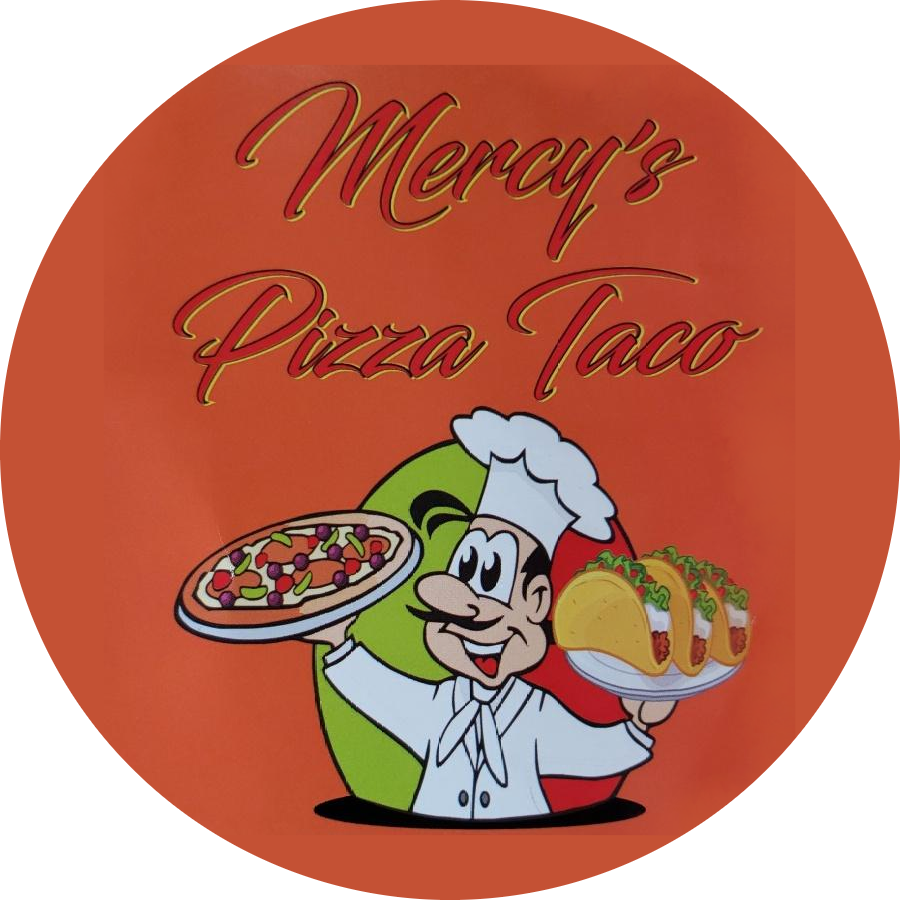 Mercy’s Pizza Taco logo