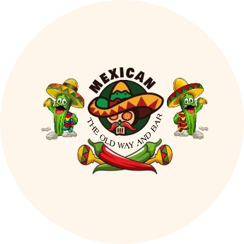 Mexican The Old Way and Bar logo