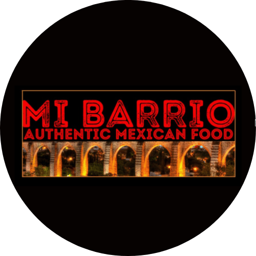 Mi barrio Mexican restaurant logo