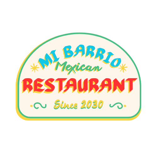 Mi barrio Mexican restaurant logo