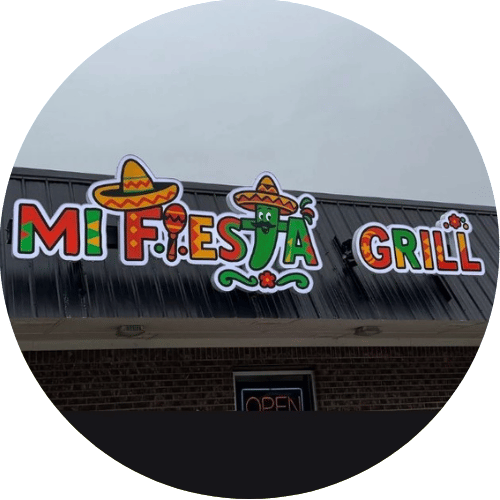 Mi fiesta Grill logo