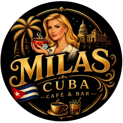 Milas Cuban Cafe Y Mas logo