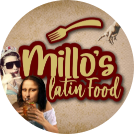 Millos Latin food logo