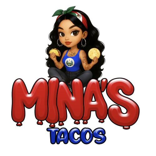 MINA'S TACOS logo
