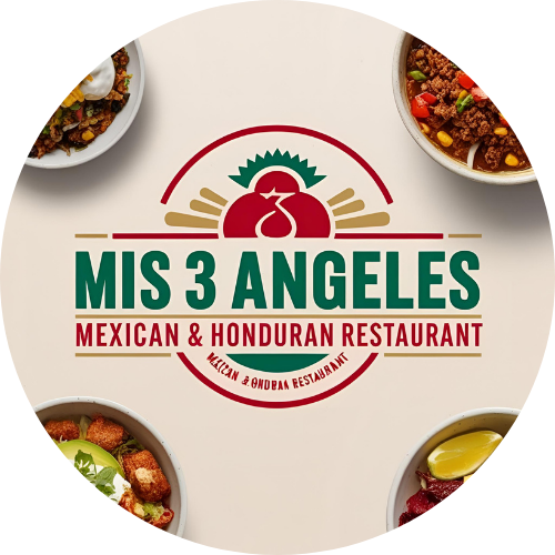 Mis 3 Angeles Mexican&Honduran Rest logo
