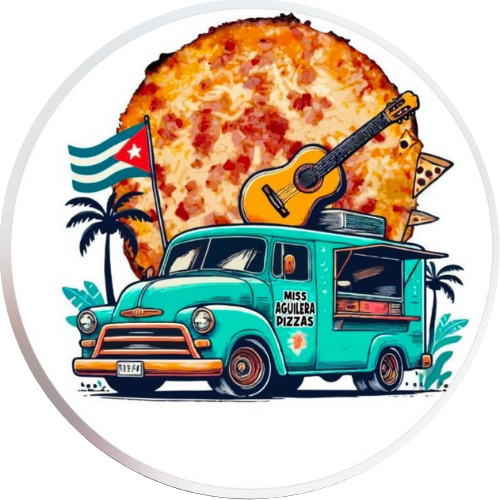Miss Aguilera Pizzas logo