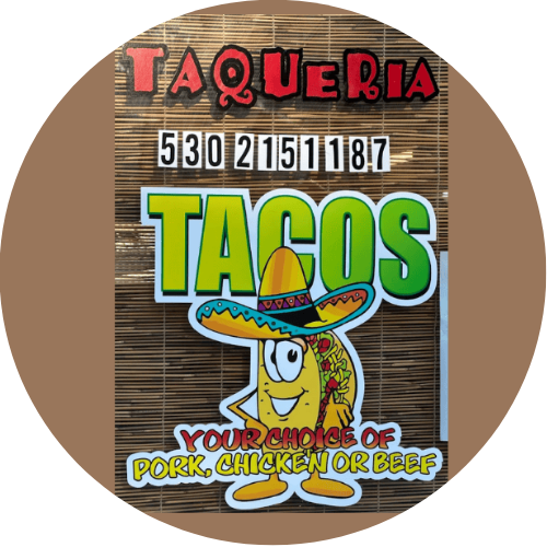 Mister Taco Redding logo