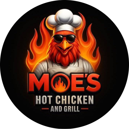 Moe's Hot Chicken and Grill logo