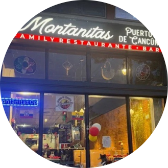 Montanita puerto de Cancun logo