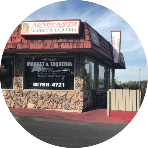 Morenita Taqueria logo