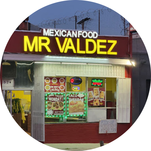 Mr. Valdez Mexican Food logo