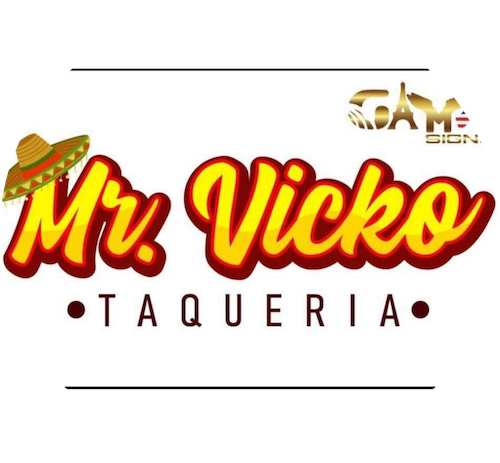 Mr. Vicko Taqueria logo