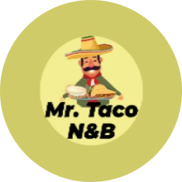 MrTaco N&B logo