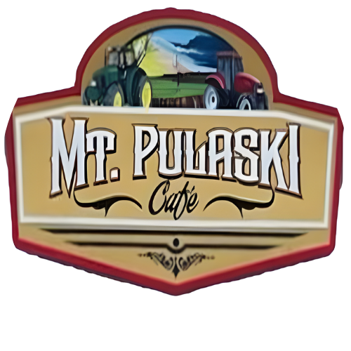 Mt. Pulaski Cafe logo