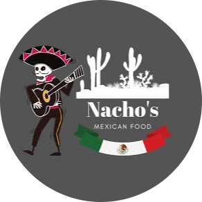 Nacho's Mexican Food truck logo