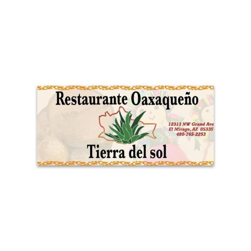 oaxaqueno tierra del sol el mirage logo