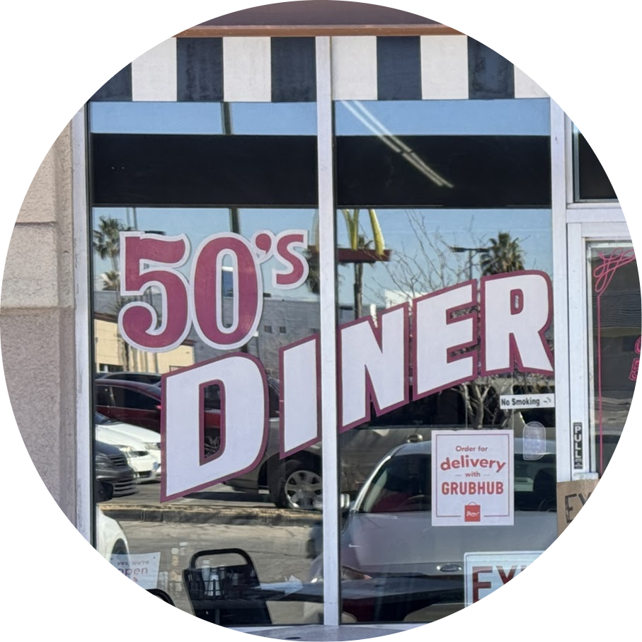 Omelet House 50’s Diner logo