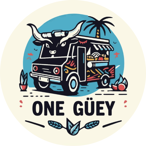 ONE GUEY FOOD TRUCK logo