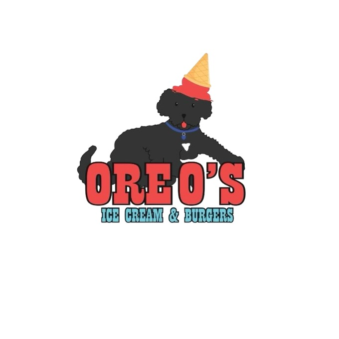 Oreos Ice Cream and Burgers logo