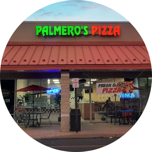 Palmero's Pizza logo