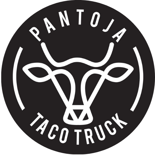 Pantoja Taco truck logo