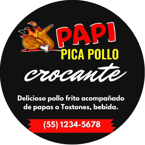 Papi Pica Pollo logo