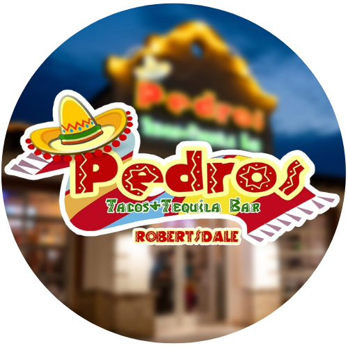 Pedros tacos and tequila bar logo