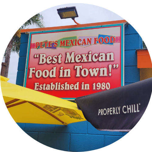 Pete's Mexican Food logo