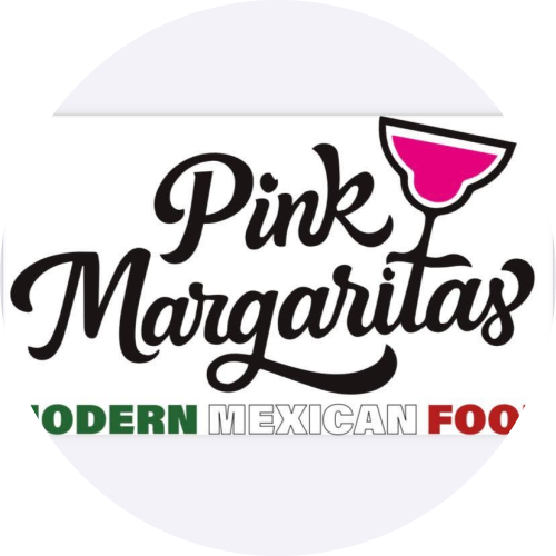 Pink Margaritas Modern Mexican Food logo