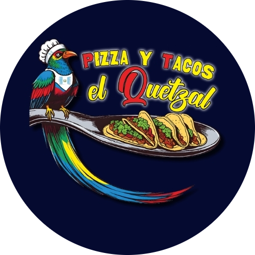 Pizza y Tacos El Quetzal logo