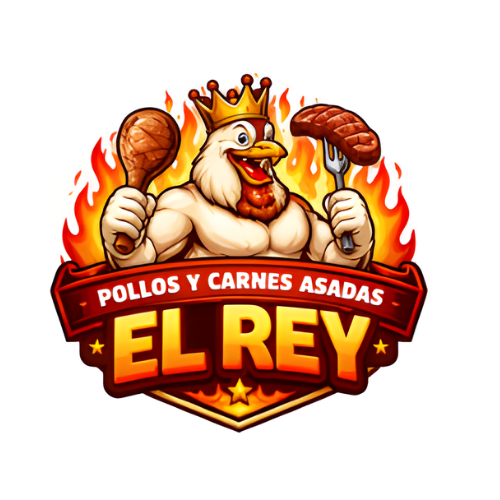 Pollos y carnes asadas El Rey logo