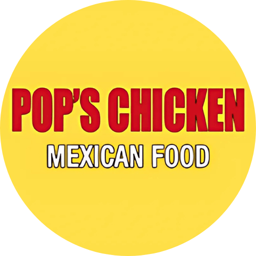 Pop's Chicken Mexican Food logo