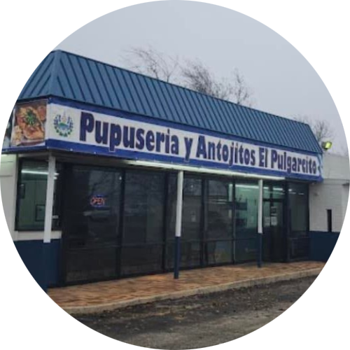 Pupuseria y Antojitos El Pulgarcito. logo