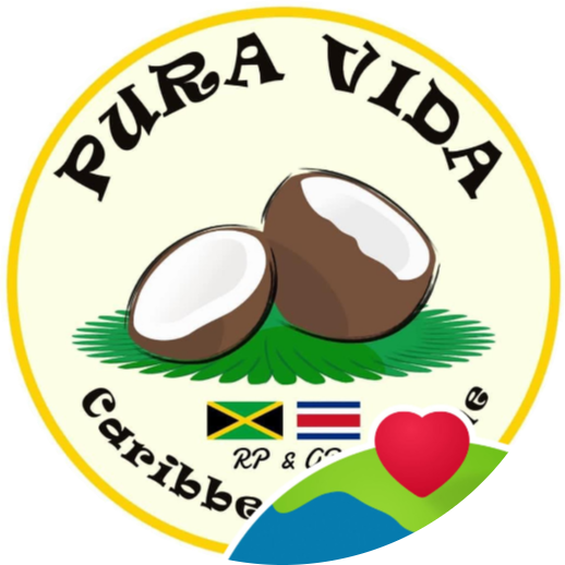 Pura Vida Jamaican & Costa Rican Cuisine logo