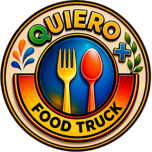 Quiero mas Colombian food logo