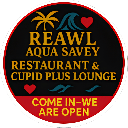 REAWL AQUA SAVEY RESTAURANT & CUPID PLUS logo