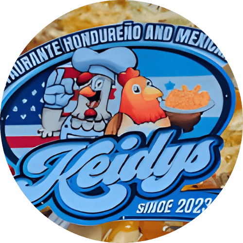 Restaurant hondureno and Mexican keidy’s logo