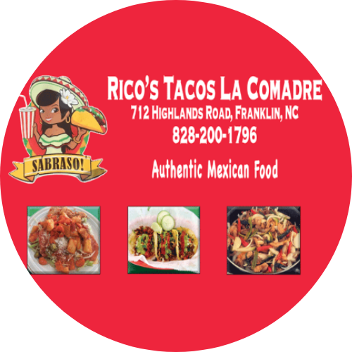 Rico's Tacos La Comadre logo