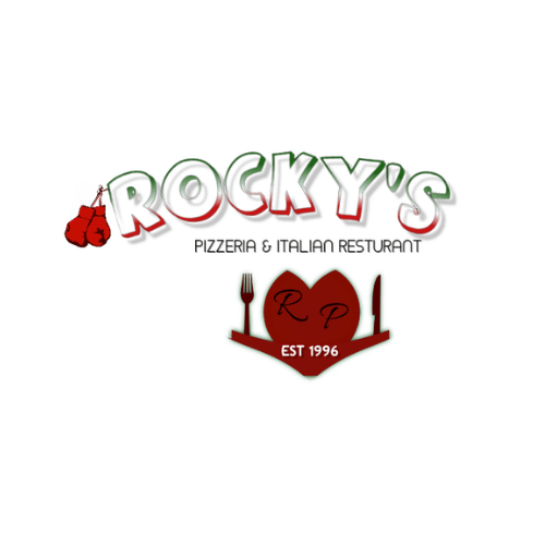 Rocky's Pizzeria & Resturant logo