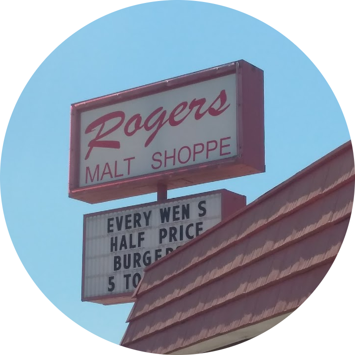 Rogers Malt Shoppe logo