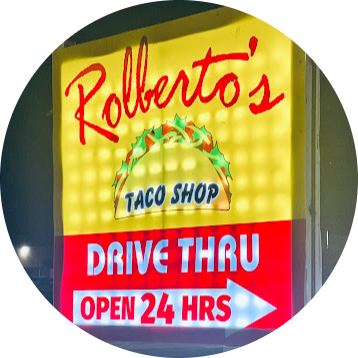Rolbertos Taco Shop logo