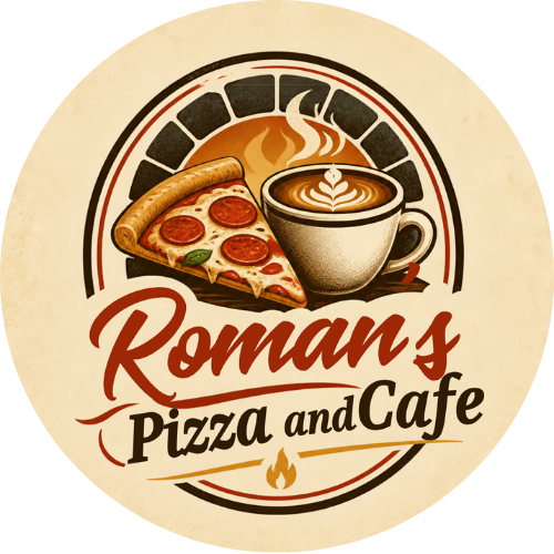Roman’s Pizza and Cafe logo