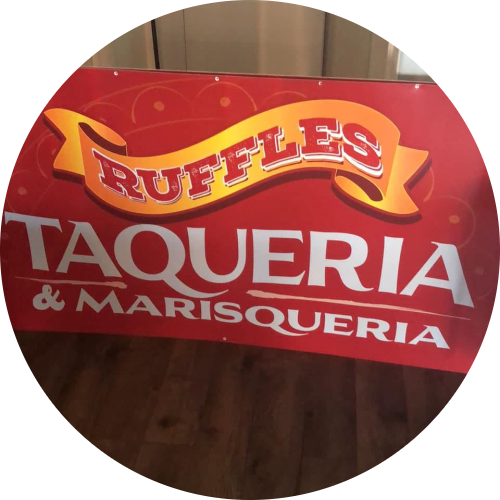 Ruffles Taqueria & Marisqueria logo